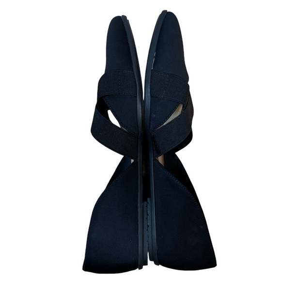 Bandalino Lanza Black Elastic Strapped Mary Jane Ballet Flats Womens Size 9 - Picture 7 of 8